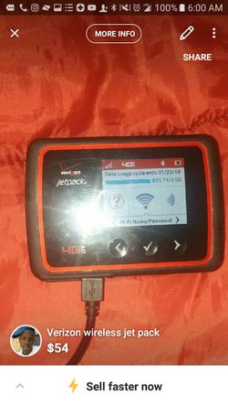 Verizon wireless jet pack