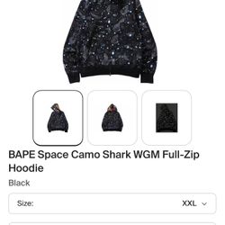 Bape Hoodie 85$
