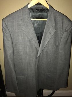 Men's Sports Coat Dark Grey Aldo Conti 44R