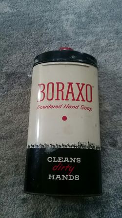 Vintage tin still full