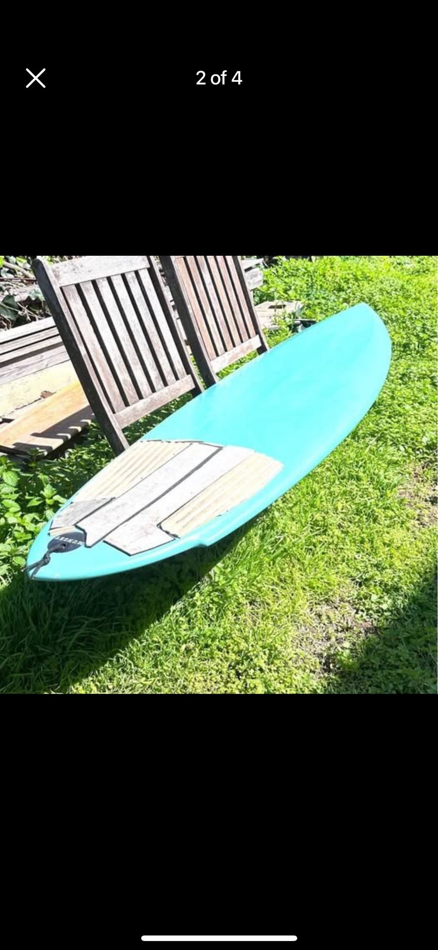 Still Available! Surfboard 6’0 Asymmetrical goofy Shortboard