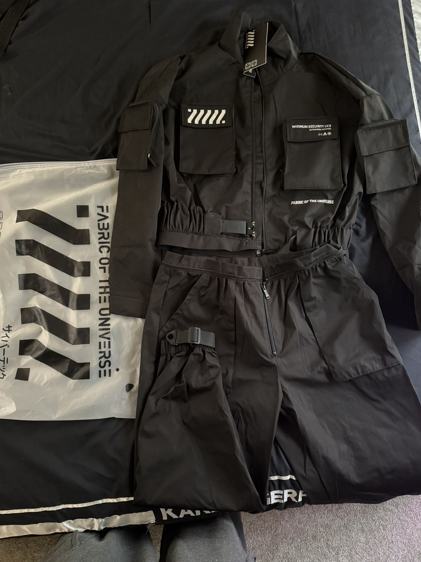 Fabric of the Universe Black Villain Jumpsuit