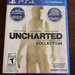 PS4 Uncharted The Nathan Drake Collection Video Game