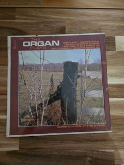 Norm Golden - The Organ Plays Diplomat 12" Black Vinyl LP Record