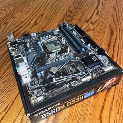 Gigabyte B560M DS3H DDR4 Socket 1200 Gaming Motherboard