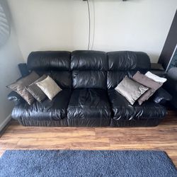 Leather sofa 5 seats Recliner