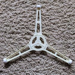 9" microwave oven Y-shaped plastic triple arm roller ring support bracket for glass turntable
