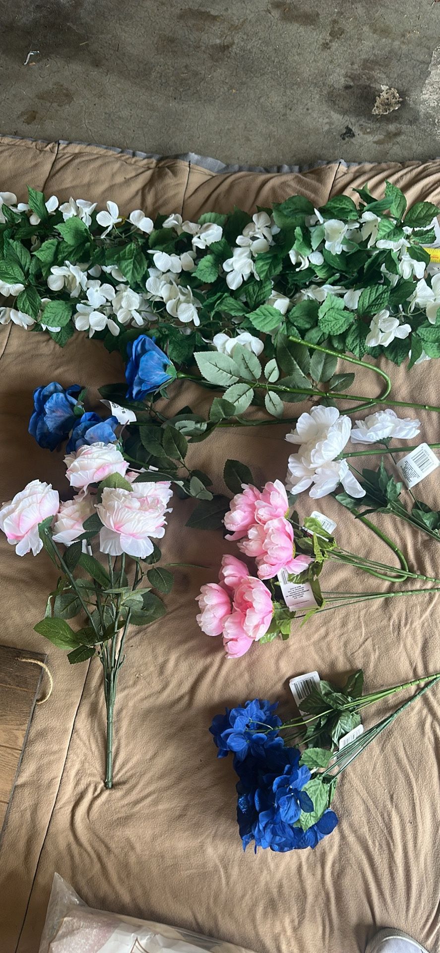 Swags And Artificial Flowers