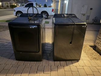 Samsung Washer and Dryer Set Black