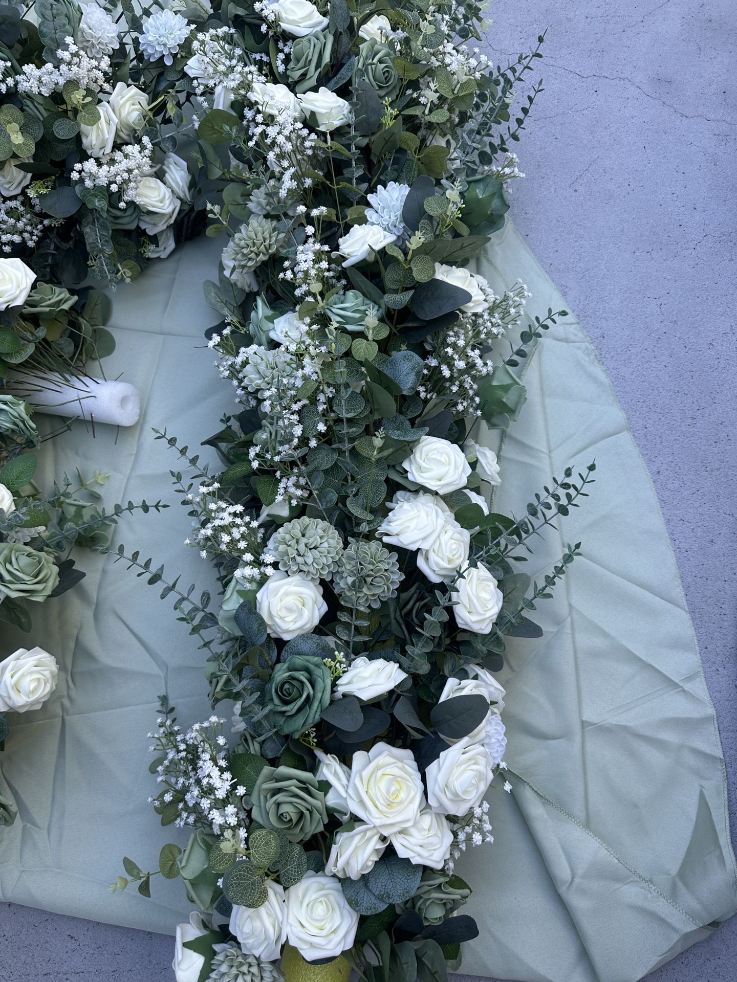Fake Flower Arrangements For Events, Bridal Shower, Birthdays