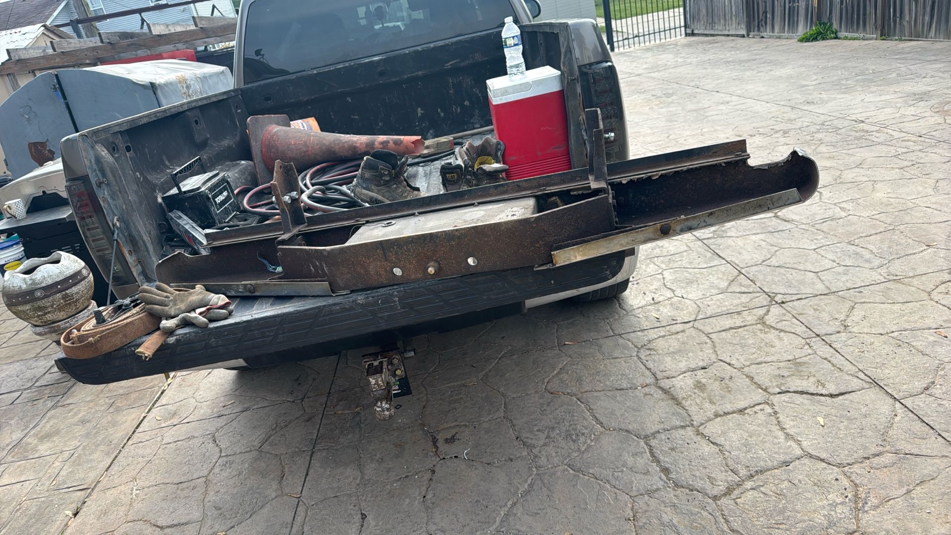 Defense Trasera 1991 Chevy Silberado