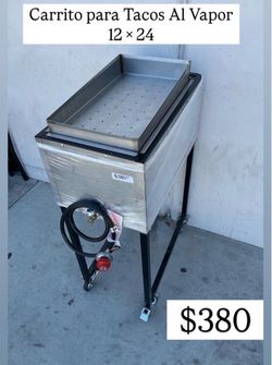 Vaporera para tacos de cabeza nuevo