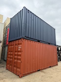 20FT SHIPPING CONTAINER – WIND & WATERTIGHT | HEAVY DUTY STORAGE SHED | CONEX BOX