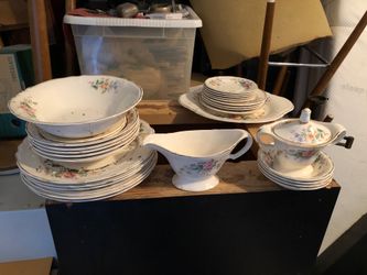 Edwin M. Knowles China set