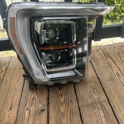 2021-23 FORD F150 RH HEADLIGHT FULL LED OEM 