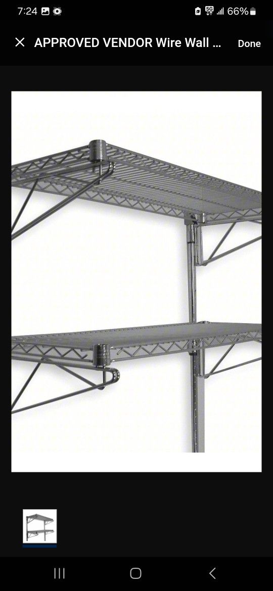 Metal Wire Shelving