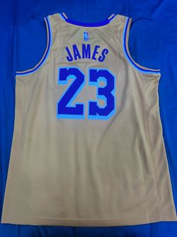 NBA Los Angeles Lakers LeBron James jersey