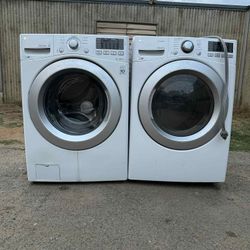 LG Washer And Electric Dryer 