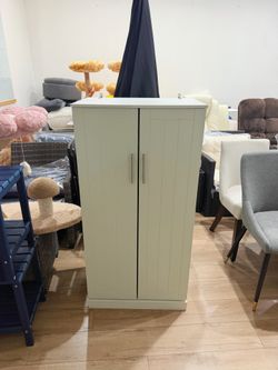 47'' Kitchen Pantry Cabinet, 5-Layer Storage Cupboard, White Adjustable Shelves, for Organizing and Storing Food Items, Versatile Buffet Sideboard, fo