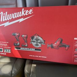 Milwaukee 4 Piece Set