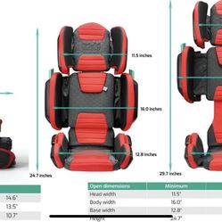 Travel / Adjustable Booster / Car seat 