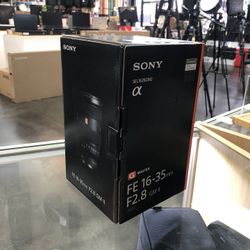Sony FE 16-35mm F/2.8 GMII Lens
