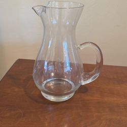 Vintage Princess House Crystal  Water Pitcher