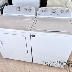 Whirlpool Washer And Electric Or Gas Dryer 90 Day Warranty Some Delivery 