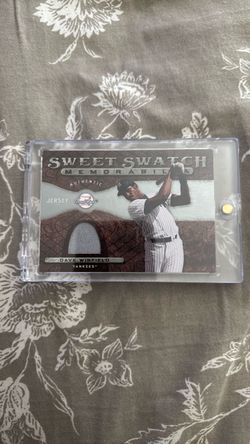 New York Yankees - Dave Winfield Sweet Swatch Memorabilia Jersey Card