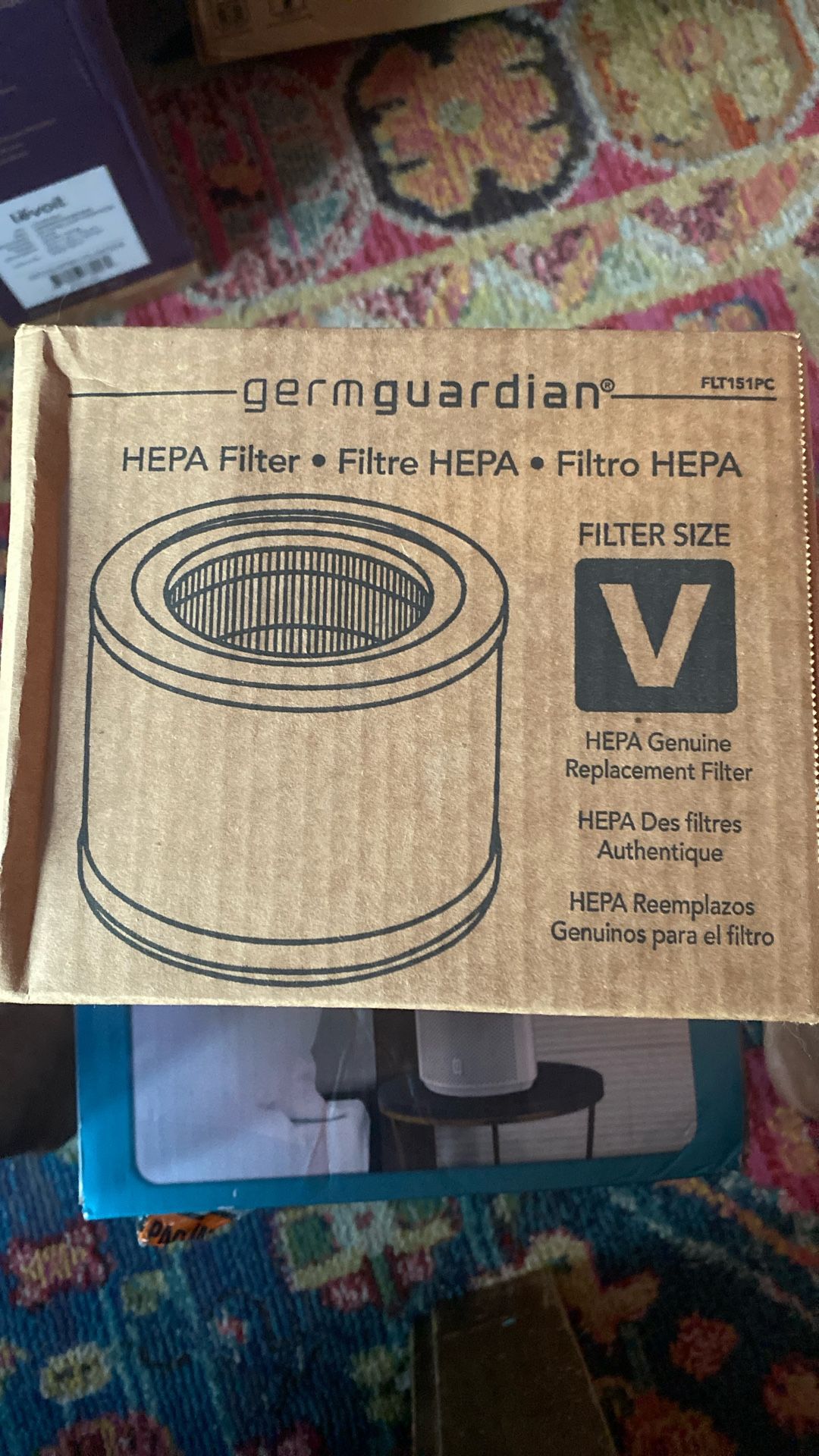New In Box Filter For germ, guardian, intelligent air purifier