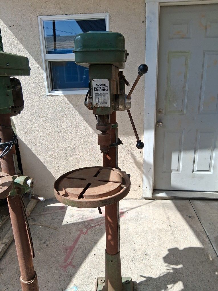 Tow Drill Press 16 Speed Heavy Duty