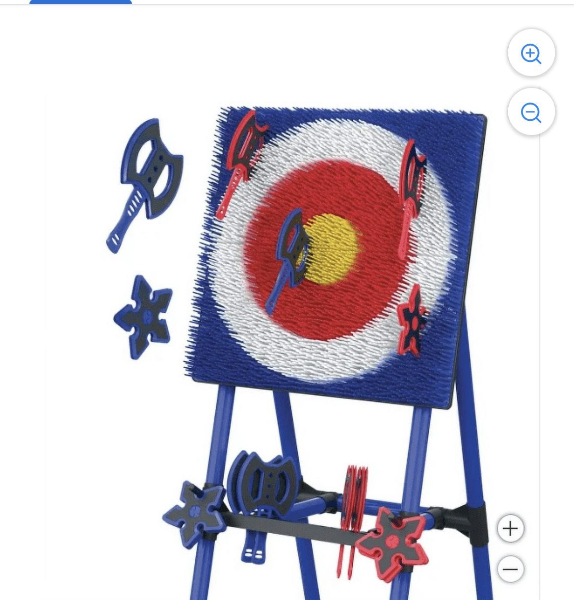 EastPoint Deluxe Steel Frame Axe Throw Target Game Set - New In Box