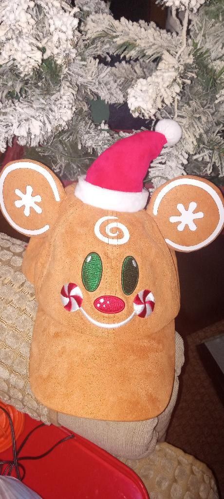 Disney world Parks Christmas Mickey Gingerbread Hat