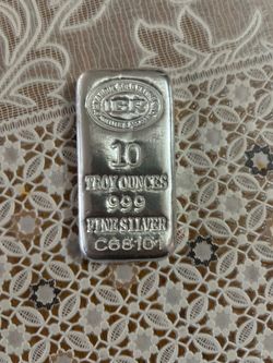 10 oz silver bar