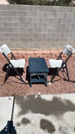 Two chair and center table for our site or insight