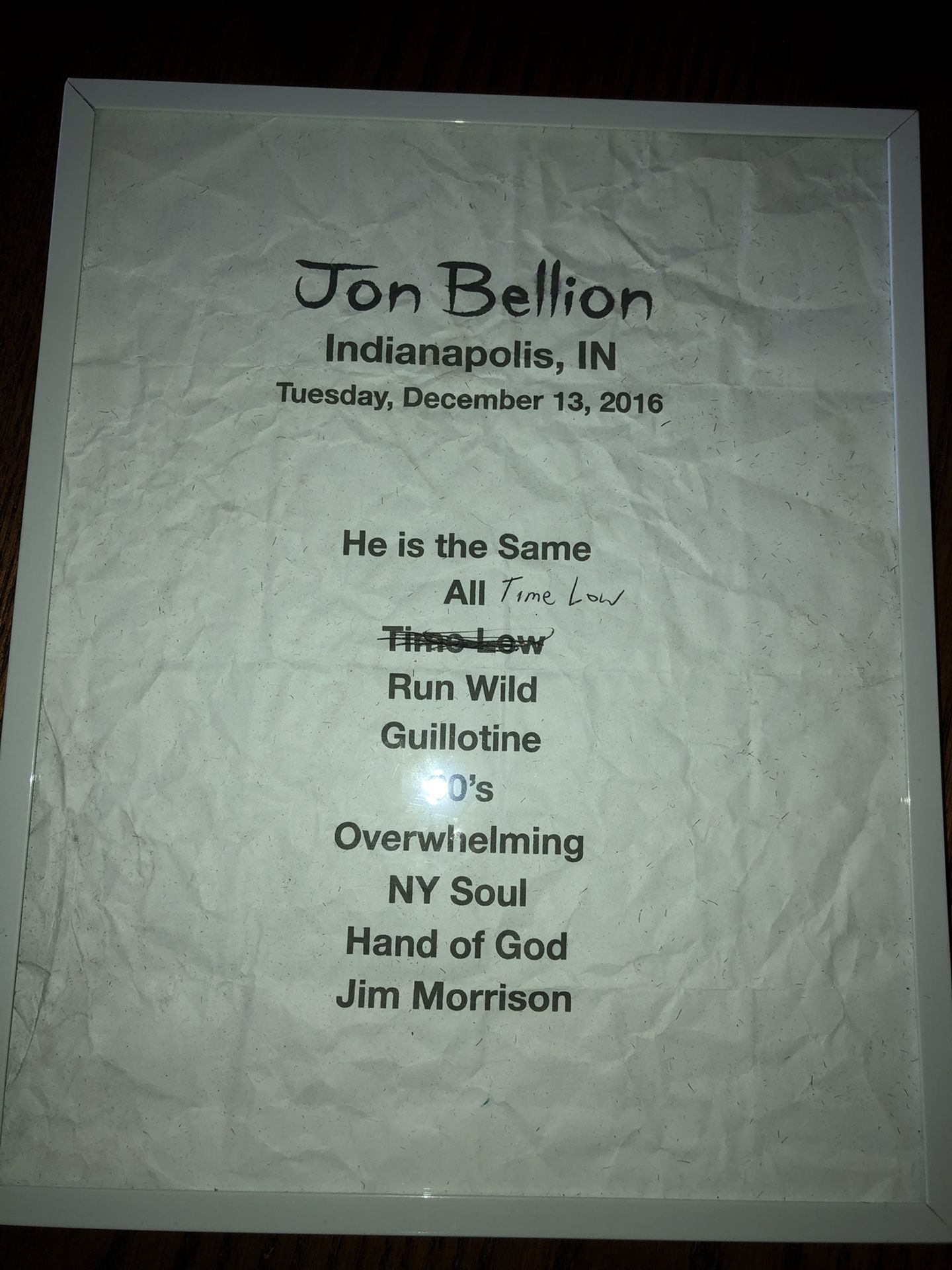 Jon Bellion Concert Setlist