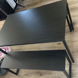 Black Dinner Table 