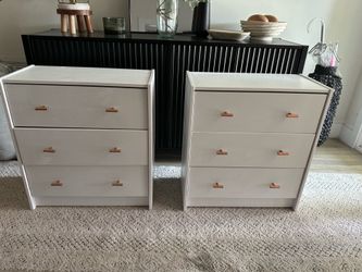 IKEA three drawer dresser set