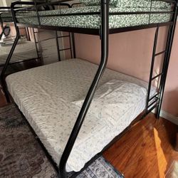 Bunk beds metal twin and full size Taking offers Acepto Ofertas mattress not included