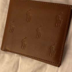 Polo Ralph Lauren Leather Bifold Wallet