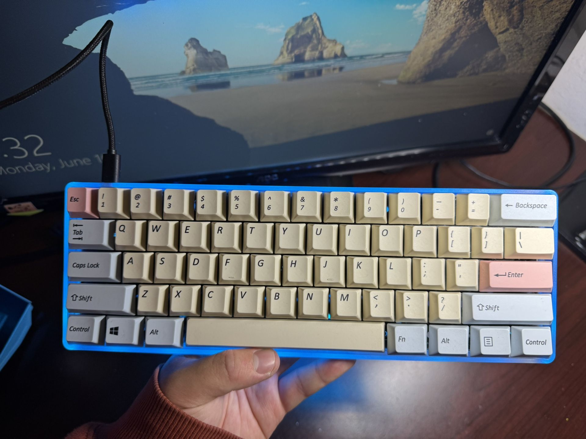 High-quality 60% Gaming Keyboard By KBDfans