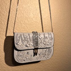 New Topshop Floral Embellished Handbag