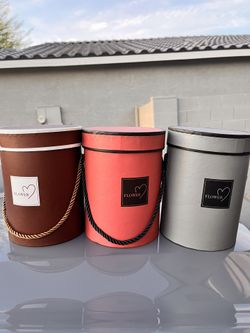 19 Cajas Redondas Para Flores
