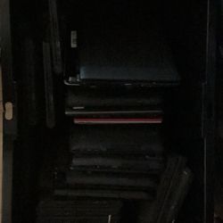 Bin Of Laptops For Parts Or Refurbishment 