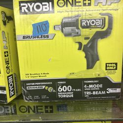 Ryobi 1/2” Impact Torque Wrench
