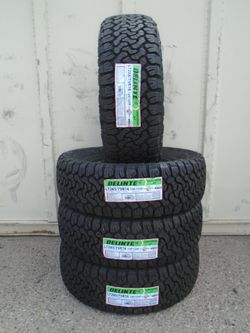 LT 285/75/16 Delinte Centurion A/T 10 Ply Tires