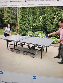 GREAT FAMILY CHRISTMAS GIFT New Never Used Pacifica Stag PING Pong Table
