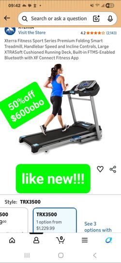 XTERRA  FITNESS TRX3500 threadmill