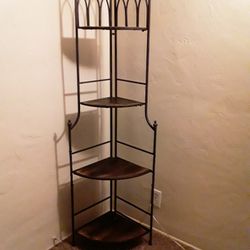 Metal Stand With 4 Shelves 