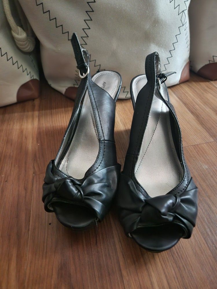 Heels - Peep Toe Wedges